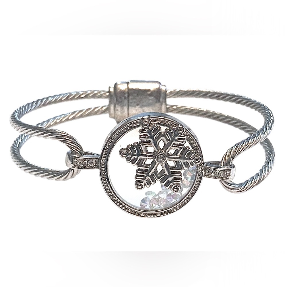Snowflake Bracelet Silver